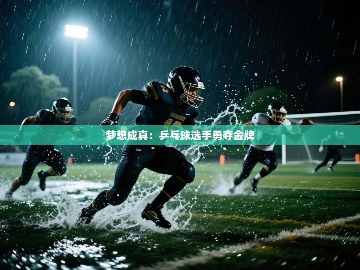 梦想成真：乒乓球选手勇夺金牌  第2张